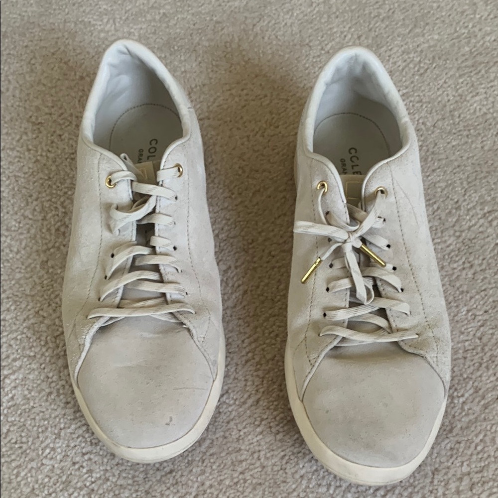 Cole Haan White Minimalist Sneakers